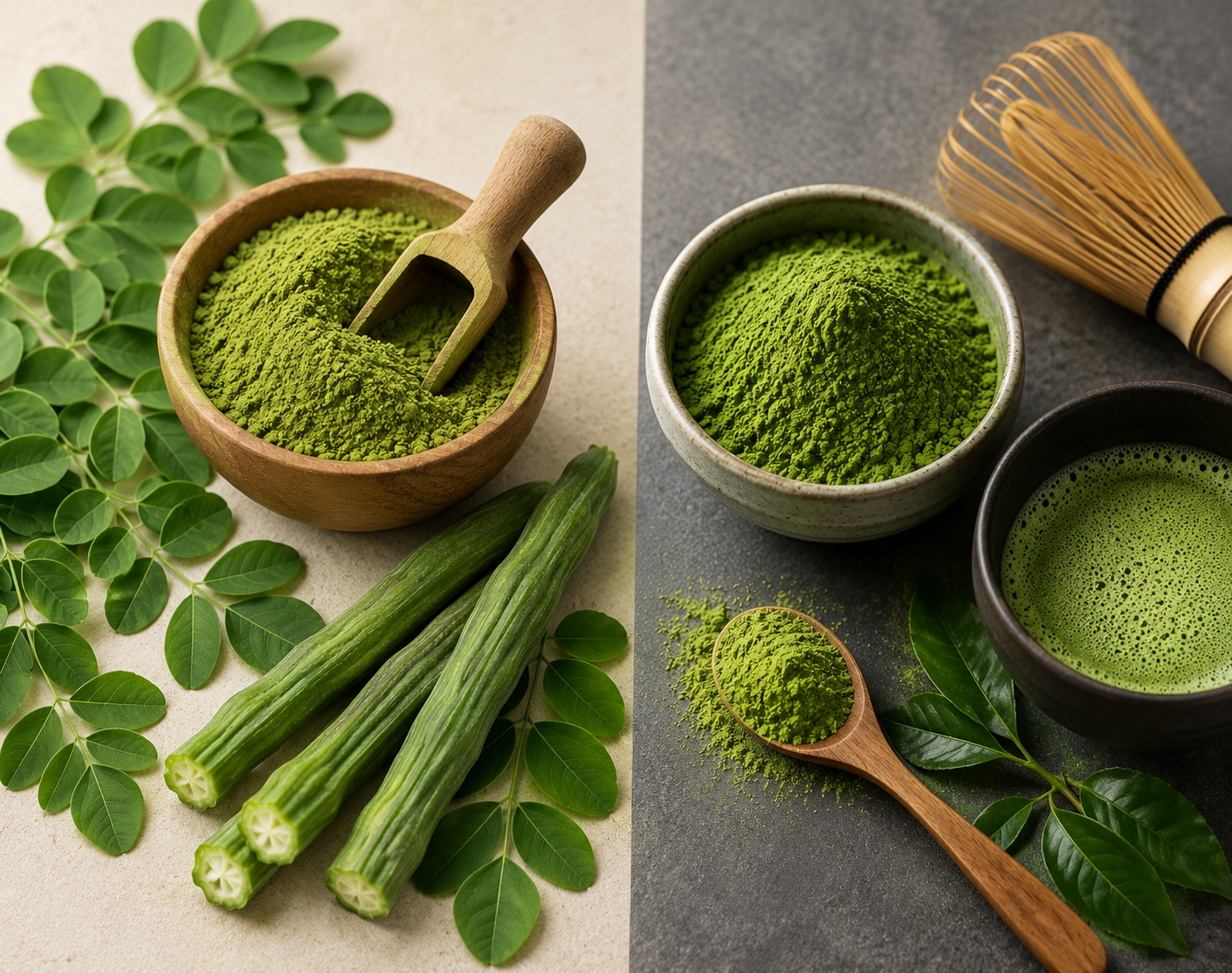 Moringa vs Matcha: Which Green Powder Is Right for You?
